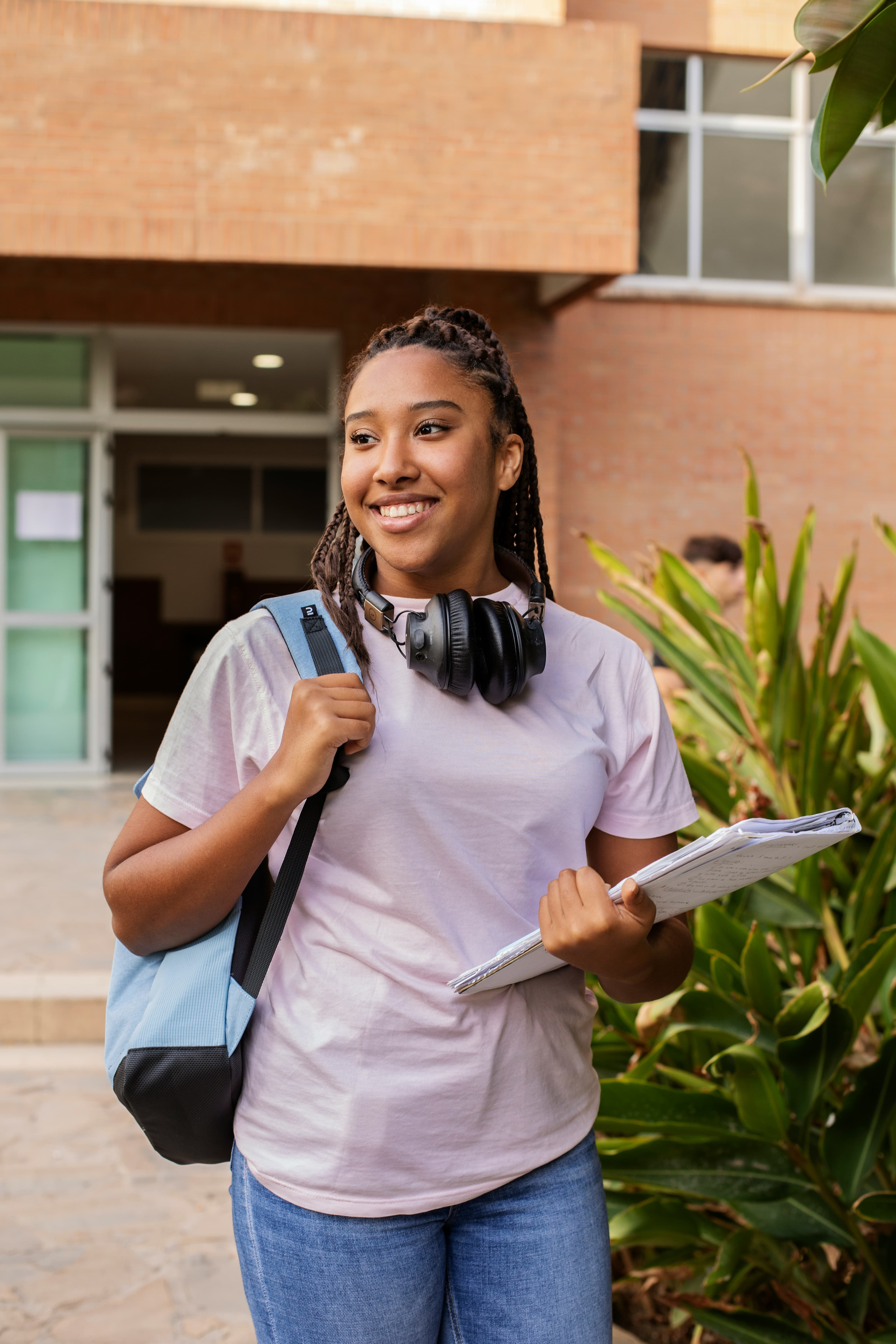 Diverse Gen Z learners preparing for work and school